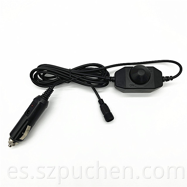 car cigarette lighter charging line